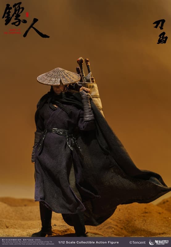 辣像館---預定免運,非玩玩具 鏢人 刀馬 1/12 膠版 可動人偶 1114 | 露天市集 | 全台最大的網路購物市集