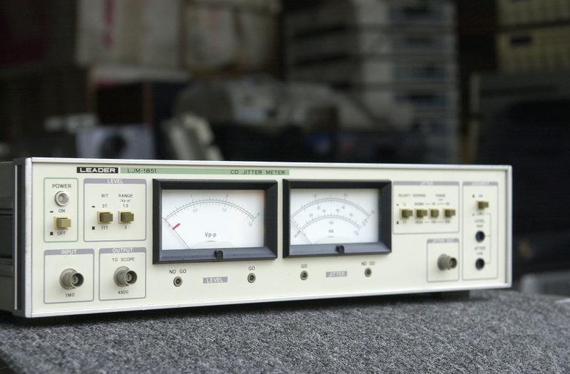 Leader LJM-1851 CD JITTER METER CD抖動測試儀(保固三個月) | 露天市