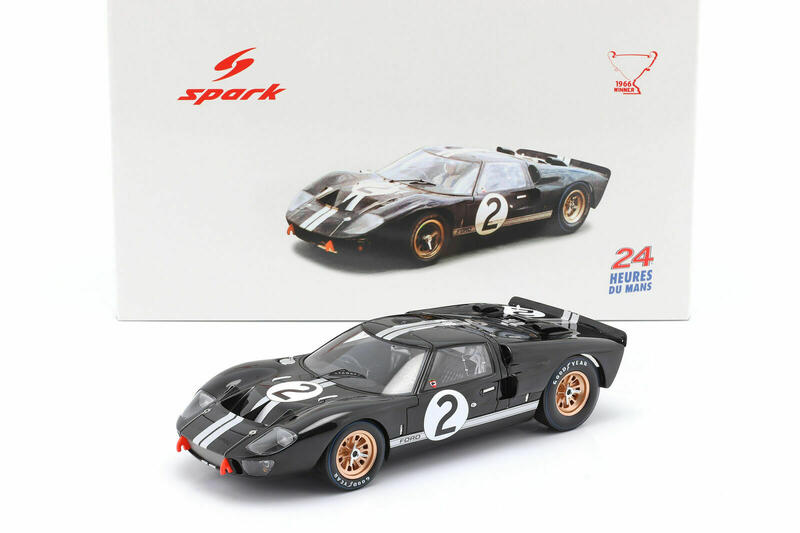 【名車館】Spark 18LM66 Ford GT40 MKII Winner 24h Le Mans 1/18