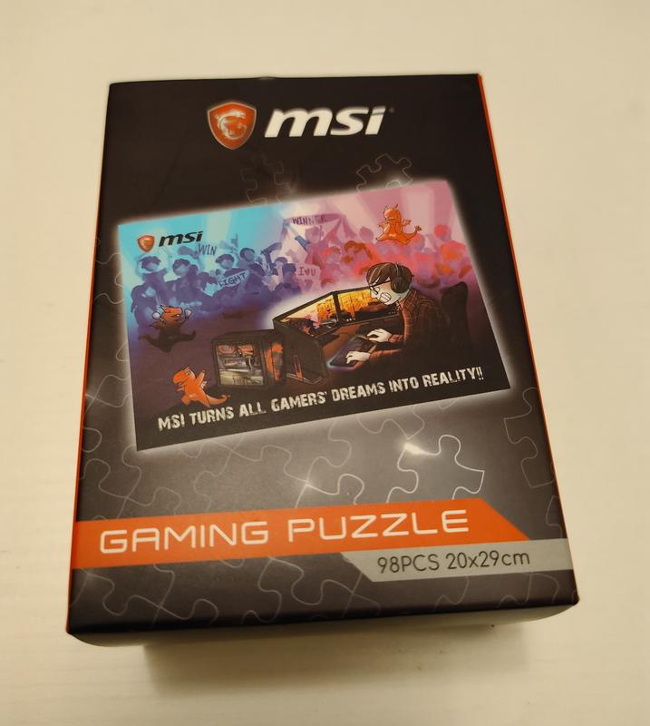 【全新】MSI 微星 遊戲拼圖 Gaming Puzzle 98片限量特賣