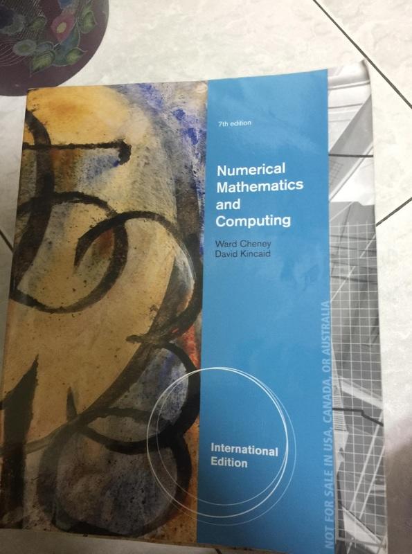 Numercial Mathemetics and Computing