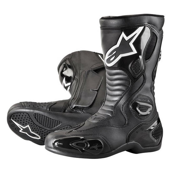 【德國Louis】ALPINESTARS S-MX 5 長筒摩托車鞋 黑色A星高筒摩托車靴重型機車重機重車鞋202370