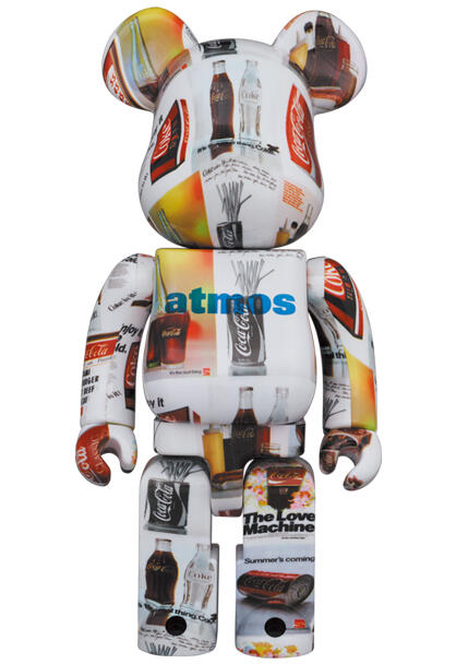 一木家玩具】現貨Atmos × Coca-Cola TYPE-5 BE@RBRICK 400%+100