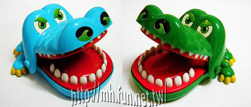 【常田 EZ GO】小號 鱷魚拔牙 拔牙鱷魚 整人玩具 咬人玩具