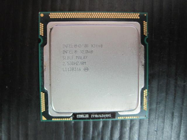 1156腳位 Intel Xeon X3440 X3430