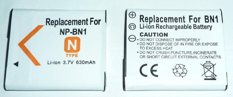 新力牌SONY NP-BN1 適用於 DSC-TX5 TX7 DSC-TX9 DSC-T99 DSC-WX5 W310 W320 W330 W350 W370 W380 W390 數位相機專用相容電池