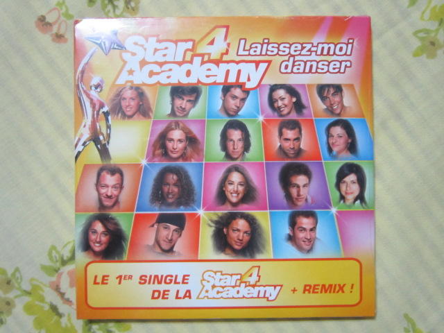 法國單曲CD Star Academy 4 Laissez-moi Danser (Gregory John Eyzen