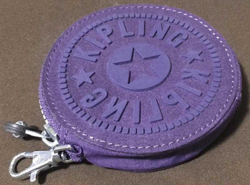 §＊袋袋相傳＊§ 全新 Kipling Marguerite Coin Purse-紫色-分享價-980元!!