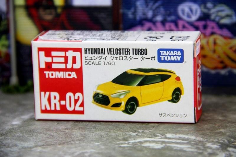 [玩具帝國] 迷你汽車玩具  tomica KR-02 HYUNDAI VELOSTER TURBO 稀有款 絕版