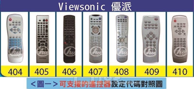 [百威電子]新款 適用品牌: ViewSonic 優派 電視多功能記憶型萬用遙控器 液晶電視 電漿電視 LED電視