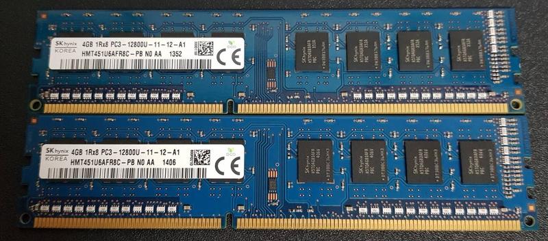 愛思開海力士 SK hynix DDR3-12800U(頻率:1600MHz)4GB單面
