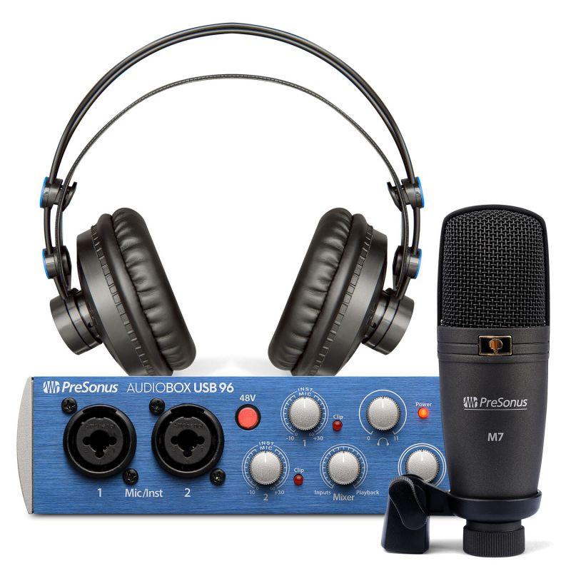 造韻樂器音響 - JU-MUSIC - Presonus 錄音介面 AudioBox USB 96 Studio New