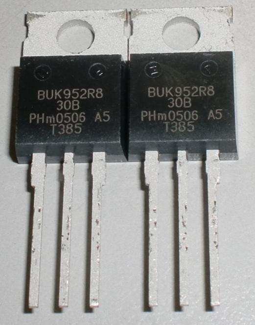 MOS FET ( 場效 電晶體 ) ( NXP  BUK952R8-30B ) TO-220AB (N-CH)  30V  237A  0.0024Ω  300W