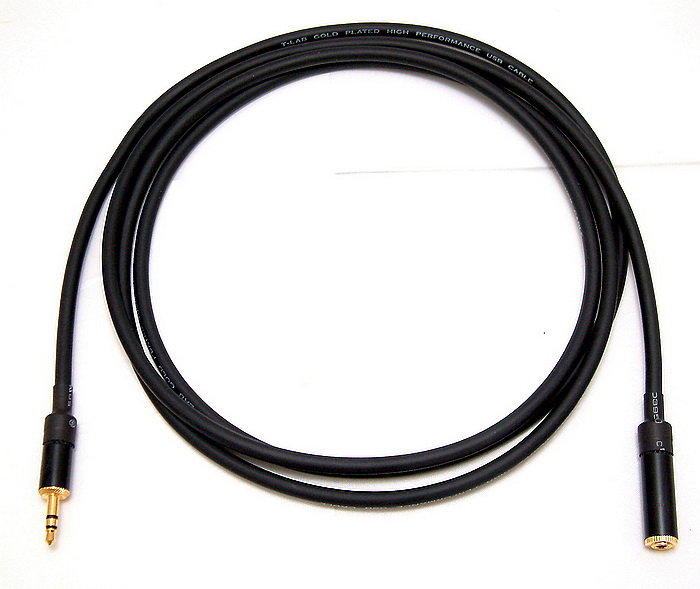 志達電子 CAB015/3.0 T-LAB 立體3.5mm 耳機延長線3.0米 可依需求訂製 HD669 HD668B HD661 升級線