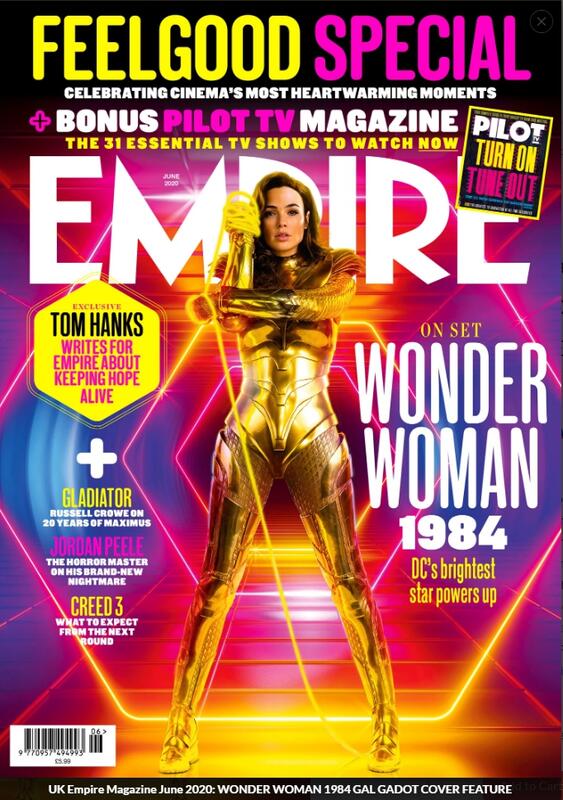 【布魯樂】《代訂中》[歐美雜誌] UK Empire Magazine 6月號2020 (封面：神力女超人 蓋兒加朵)