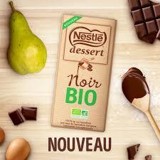 ☆Bonjour Bio☆ 法國 雀巢 Nestlé Dessert® 有機黑巧克力磚 烘培 料理