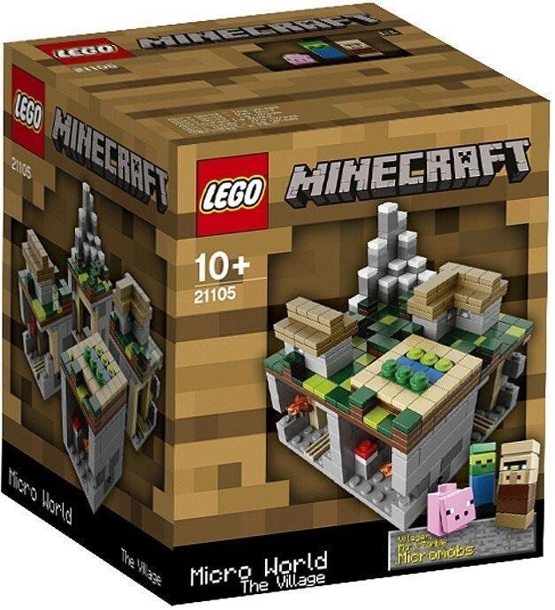  【我愛樂高】LEGO 21105 Minecraft 創世神 Ideas The Village Micro Worl