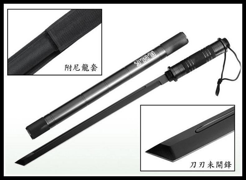 【原型軍品】全新 II BMF 接管刀 棍刀 黑色  附尼龍套 防身棍刀/防衛 AB-1066 A