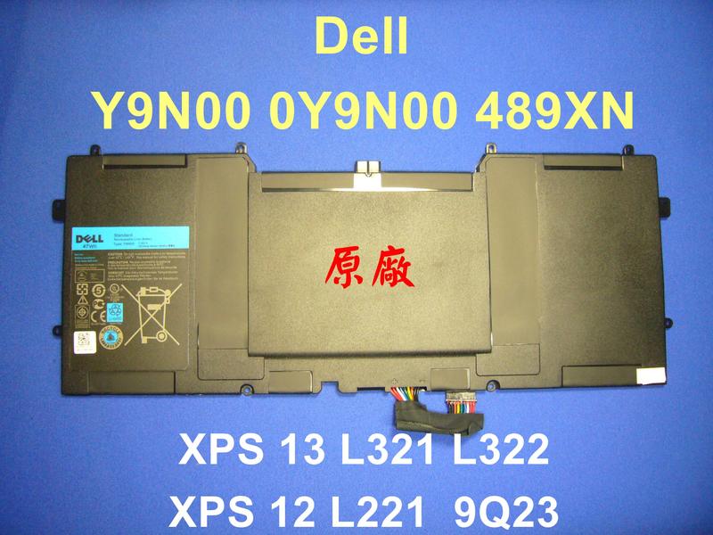 DELL Dell XPS 13 13-L321X 13-L322X 12-9Q23 Y9N00 原廠電池