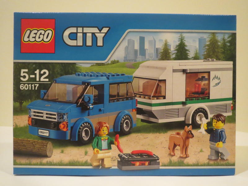 LEGO 樂高 City 60117 Van & Caravan 篷車與露營車