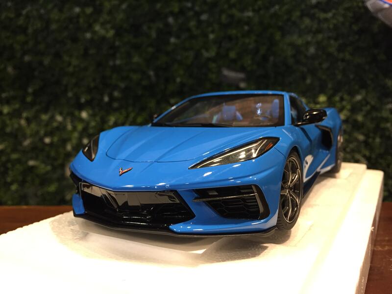 Autoart Chevrolet Corvette C8 Stingray Z51 Scala 1/18 – Blu Veloce, Edizione Limitata 2024