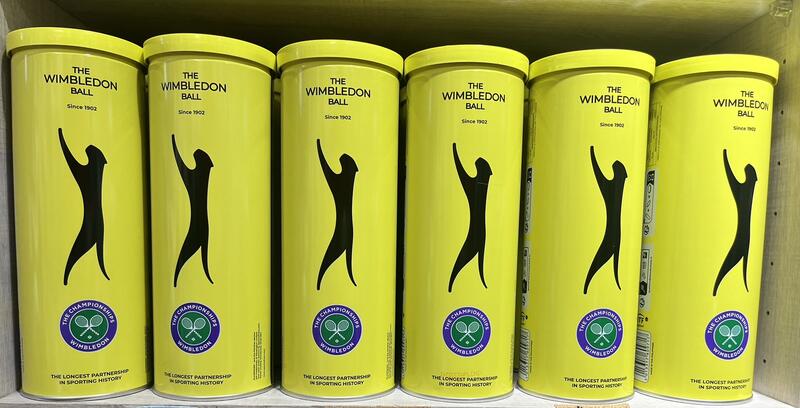 Ψ山水體育用品店Ψ【Slazenger 網球】WIMBLEDON 公司貨 比賽級網球  1桶