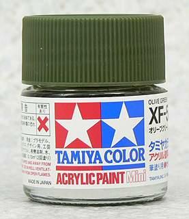 TAMIYA田宮 xF-58 水性漆 平光 橄欖綠 Olive Green 10ML