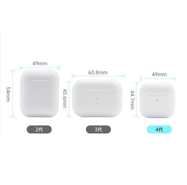 新款pro4四代藍牙耳機tws無線5.0運動耳機雙耳四代AirPods 4代16824