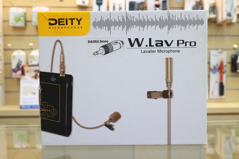 【日產旗艦】Deity W.Lav Pro DA35 3.5mm TRS 米色(玫瑰金) 專業領夾式麥克風