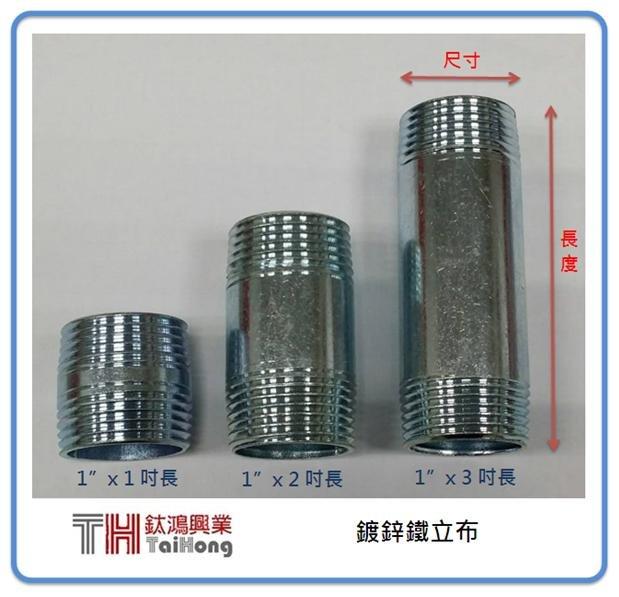 [ 鈦鴻興業 ] 鍍鋅鐵立布/力布 鐵另件 水管另件 鍍鋅鋼管另件 多種規格