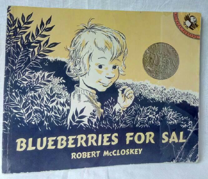 【吉兒圖書】預售/平裝《Blueberries for Sal 莎莎摘漿果》1949年 Caldecott 凱迪克銀牌獎