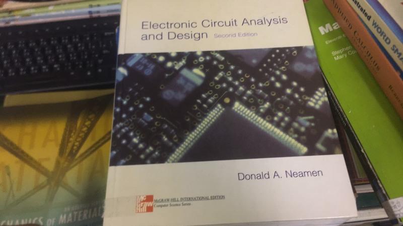 附碟電子電路分析與設計Electronic Circuit Analysis and Design McGraw U70