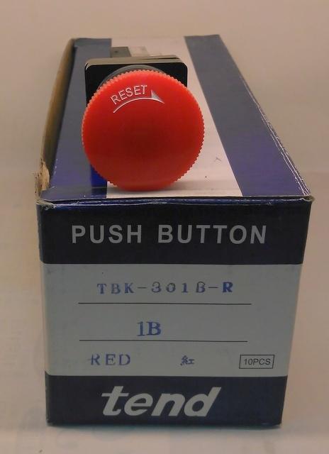 益 昇 之 家  按鈕開關 天得tend TBK-301B-R 新 品