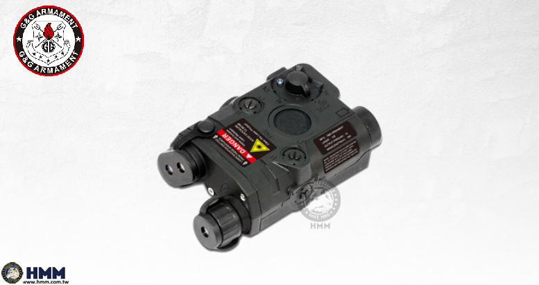 [HMM] G&G怪怪 台製 AN/PEQ-15 紅外線功能電池盒 雷射指標器 黑色 #G-12-027-1