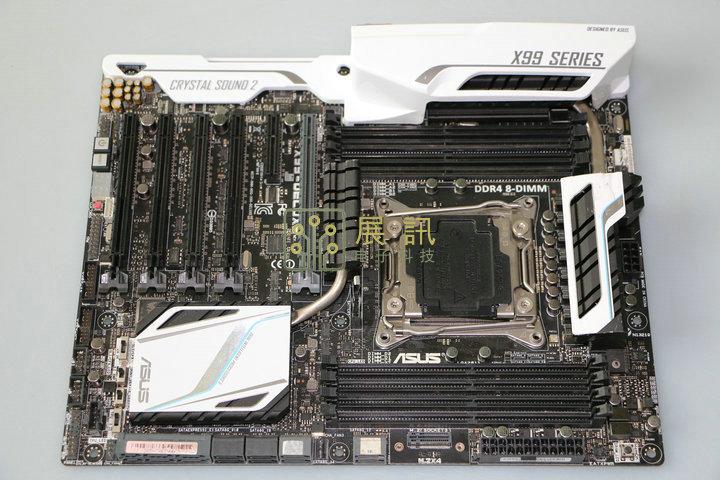 ASUS/華碩 X99-DELUXE X99主機板 DDR4 支持I7 5960X 超頻神器