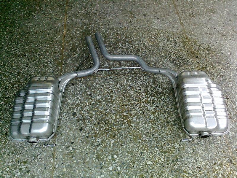正廠 奧迪 Audi A4 1.8t b6 2002-2005 專用排氣尾桶 原廠尾段一對