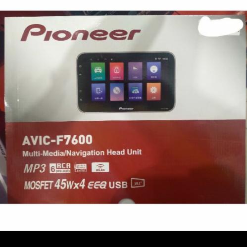 先鋒 PIONEER【AVIC-F7600】10吋觸控螢幕主機 內建導航/USB/藍芽/手機鏡像..