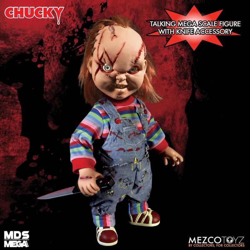 【撒旦玩具 SatanToys】預購 Mezco MDS 再販 Chucky 鬼娃新娘 壞臉 恰吉 15吋 可動 可發聲