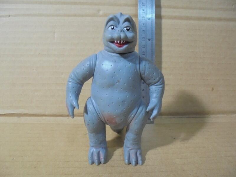 1991 日本製 怪獸軟硬膠 哥吉拉 迷你拉 中古 如圖