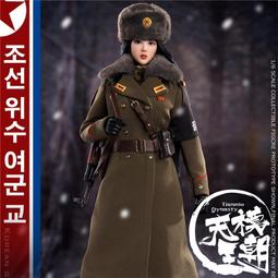 1/6 朝鮮人民軍女性将校　金彩英 1/6 朝鮮人民軍女性将校 金彩英