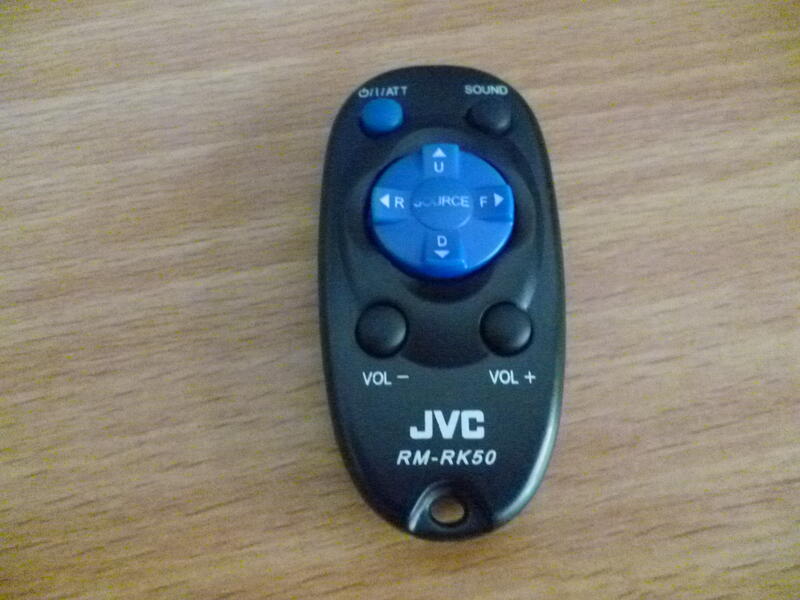 便宜賣~原裝 JVC汽車音響主機RM-RK50遙控器 (無主機測試當故障品賣)