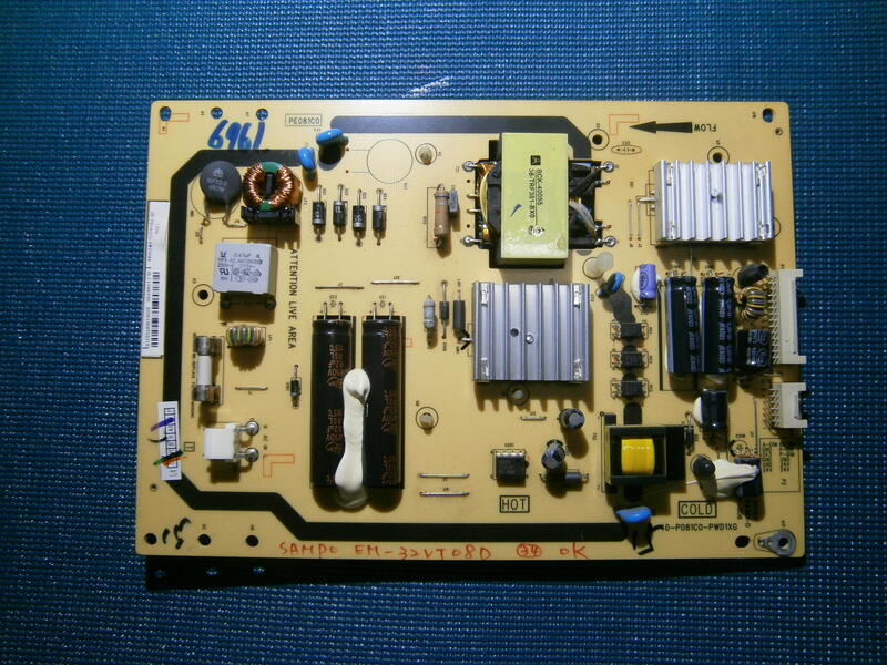 拆機良品   聲寶  SAMPO  EM-32VT08D 液晶電視  電源板    NO.34