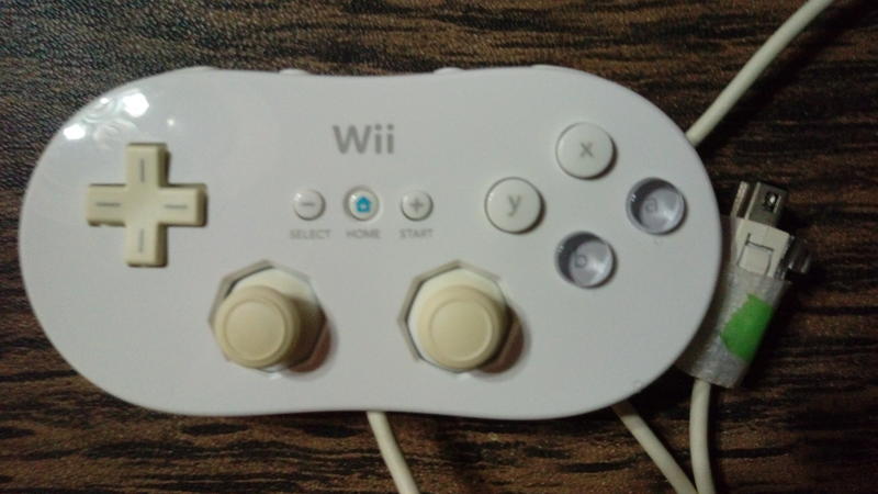 Wii 原廠傳統手把/經典手把 Classic Controller 有盒有書