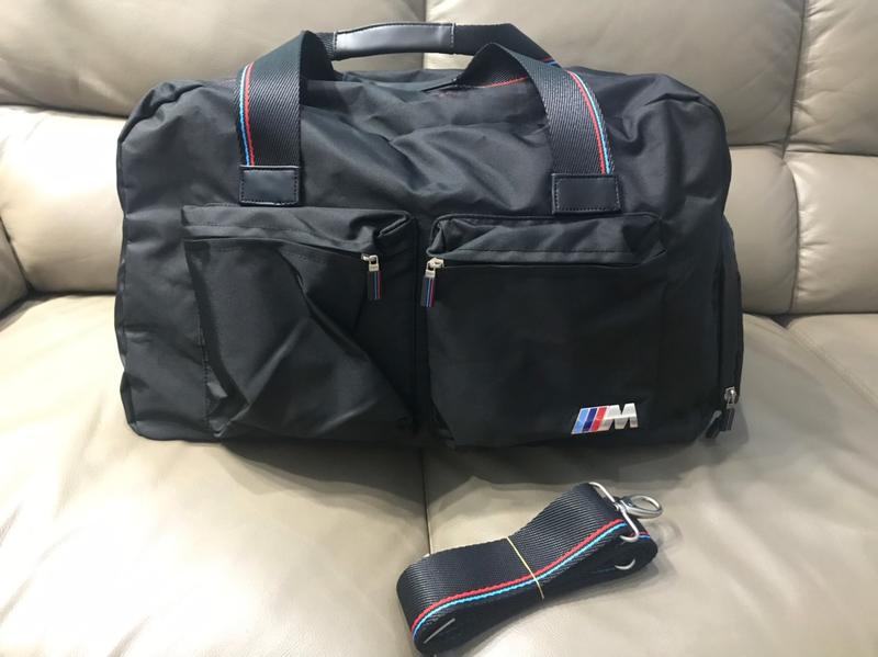 全新 BMW 寶馬 正品 旅行袋 M標 高爾夫球袋 包包 手提包 大容量 外出 質感 背帶 背包 運動包