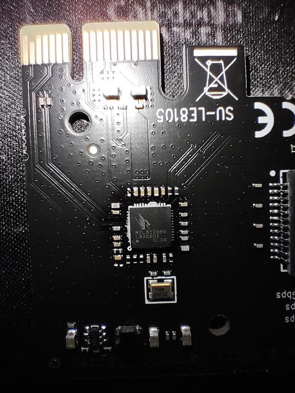 2.5GbE 2.5G 網卡 網路卡 有線 Realtek 螃蟹 8125BG 晶片 非10GbE 10G 5Gb 5G | 露天市集 | 全 ...