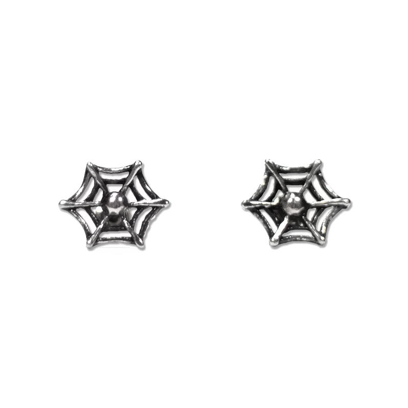 【CABRON】PRISON WEB Earrings  蜘蛛網耳環