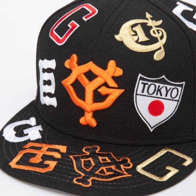 日本職棒東京讀賣巨人NEW ERA 9FIFTY GIANTS ALLOVER LOGO 球帽| 露天