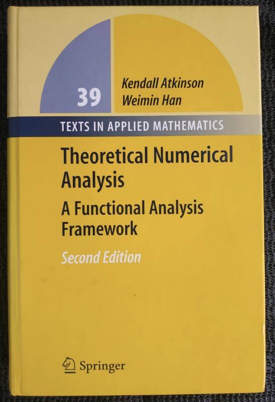 Theoretical Numerical Analysis (Atkinson,2e) Functional