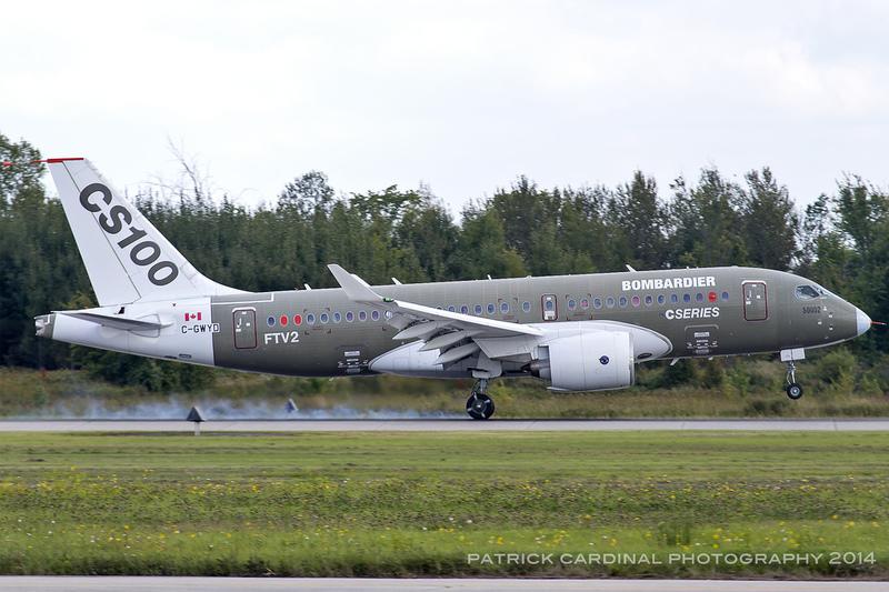 鐵鳥俱樂部 JC Wings 1/200 龐巴迪 Bombardier CS100 C-GWYD