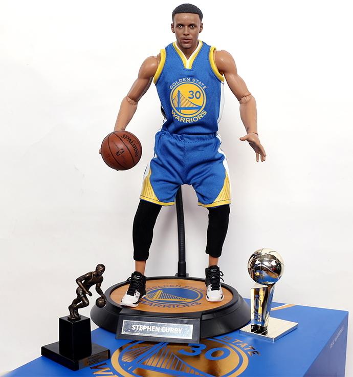 《ONLY TOY》可動  NBA 球星 勇士 Stephen Curry 柯瑞 咖哩小子 盒裝港版 高約30公分